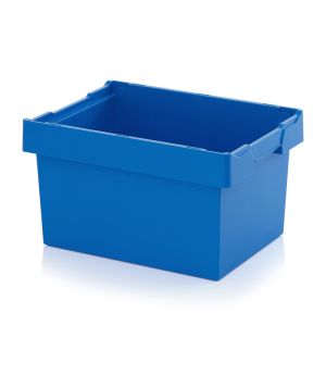 Mehrwegbehälter Classic MB 6432 in himmelblau (RAL 5015), 600 × 400 mm