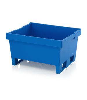 Mehrwegbehälter Classic MB 8632K in himmelblau (RAL 5015), 800 × 600 mm