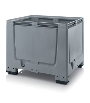 Big Box geschlossen MBG 1210 in silbergrau (RAL 7001), 1200 × 1000 mm