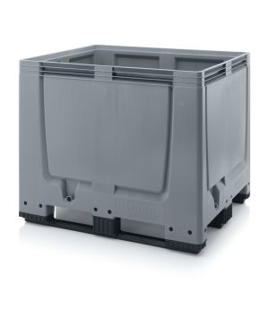 Big Box geschlossen MBG 1210K in silbergrau (RAL 7001), 1200 × 1000 mm