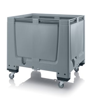 Big Box geschlossen MBG 1210R in silbergrau (RAL 7001), 1200 × 1000 mm