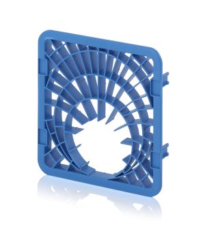 Stirnwandgitter und -Adapter RG88-SA100 in himmelblau (RAL 5015)