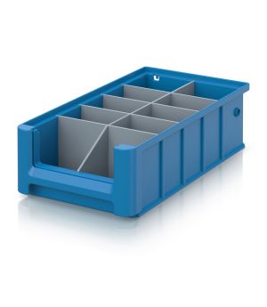 Gefache für Regalkästen RK GEF 31509 in silbergrau (RAL 7001)