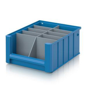 Gefache für Regalkästen RK GEF 3214 in silbergrau (RAL 7001)