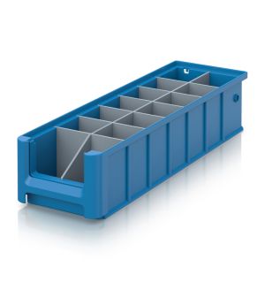 Gefache für Regalkästen RK GEF 4109 in silbergrau (RAL 7001)