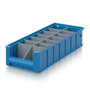 Gefache für Regalkästen RK GEF 41509 in silbergrau (RAL 7001)