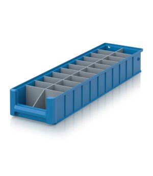 Gefache für Regalkästen RK GEF 61509 in silbergrau (RAL 7001)