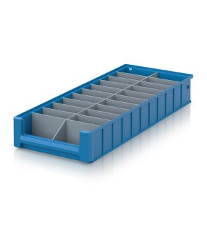 Gefache für Regalkästen RK GEF 6209 in silbergrau (RAL 7001)