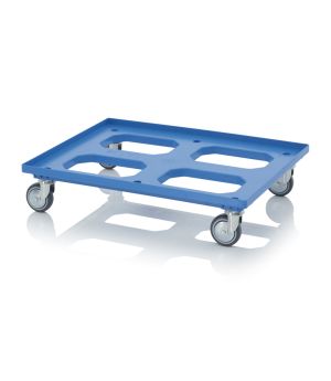Transportroller Maxi HD mit Gummirädern RO 86.4 HD GU FA-7016 in anthrazitgrau (RAL 7016), 817 × 617 mm