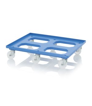 Transportroller Maxi HD mit Polyamid-Rädern RO 86.6 HD PAX-7016 in anthrazitgrau (RAL 7016), 817 × 617 mm