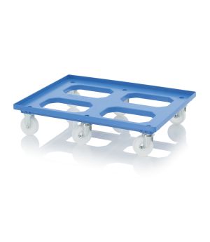 Transportroller Maxi HD mit Polyamid-Rädern RO 86.6 HD PAX BO-5015 in himmelblau (RAL 5015), 817 × 617 mm