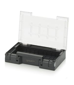 Sortimentsbox unbestückt 30 x 20 cm SB 32 in anthrazitgrau (RAL 7016), 300 × 200 mm