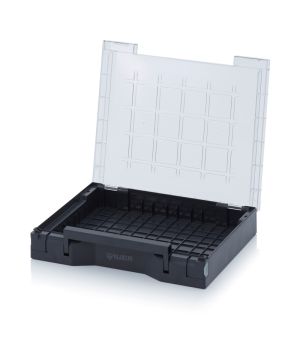 Sortimentsbox unbestückt 35 x 29,5 cm SB 353 in anthrazitgrau (RAL 7016), 350 × 295 mm