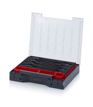 Sortimentsbox bestückt 35 x 29,5 cm mit Werkzeugeinsatz SB 353 B10, 350 × 295 mm