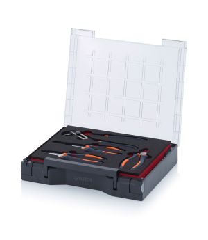 Sortimentsbox bestückt 35 x 29,5 cm mit Werkzeugeinsatz SB 353 B12, 350 × 295 mm