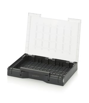 Sortimentsbox unbestückt 40 x 30 cm SB 43 in anthrazitgrau (RAL 7016), 400 × 300 mm