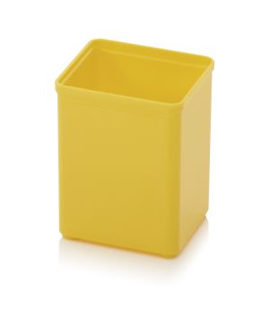 Einsatzkasten für Sortimentsboxen SB E 11-1003 in signalgelb (RAL 1003), 52 × 52 mm