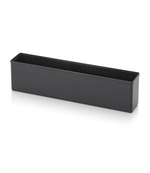 Einsatzkasten für Sortimentsboxen SB E 15-7016 in anthrazitgrau (RAL 7016), 260 × 52 mm