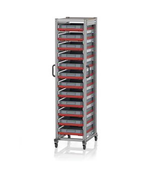 Systemwagen für Eurobehälter 60 x 40 Höhe 200 cm SE 200 6475.2, 718 × 500 mm