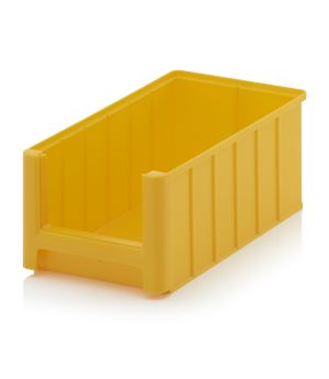 Sichtlagerkasten SK 4-1028 in melonengelb (RAL 1028), 350 × 210 mm