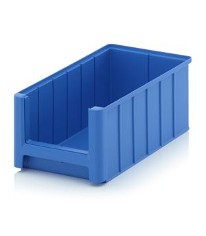 Sichtlagerkasten SK 4-5015 in himmelblau (RAL 5015), 350 × 210 mm