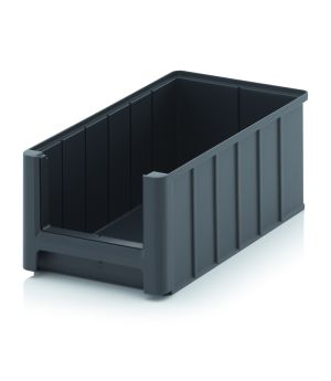 Sichtlagerkasten SK 4-7016 in anthrazitgrau (RAL 7016), 350 × 210 mm