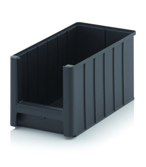 Sichtlagerkasten SK 4H-7016 in anthrazitgrau (RAL 7016), 350 × 210 mm