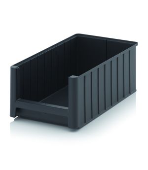 Sichtlagerkasten SK 5-7016 in anthrazitgrau (RAL 7016), 500 × 310 mm