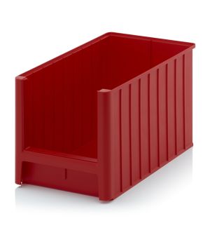 Sichtlagerkasten SK 5H-3020 in verkehrsrot (RAL 3020), 500 × 310 mm