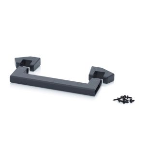 Optionaler Griff vorne TB OVG in anthrazitgrau (RAL 7016), 252 × 84 mm
