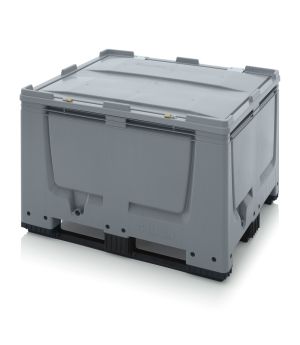 Big Box mit Verschließsystem SA/SC UN BBG 1210K SASC in silbergrau (RAL 7001)