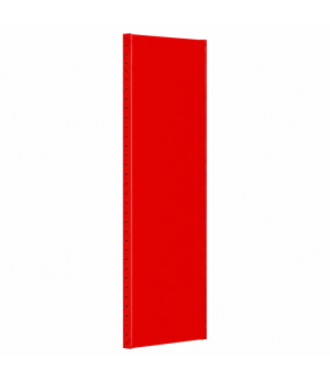 Vollblech-Seitenblende, für Außenrahmen,  1300x500 mm (HxT) für SCHULTE Lagertechnik Schwerlastregal